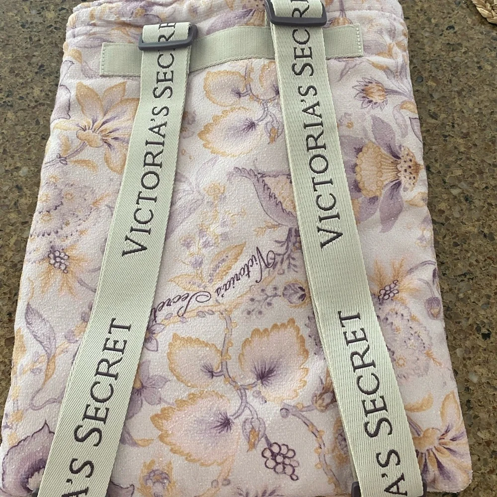Victoria's Secret Floral Drawstring Bag